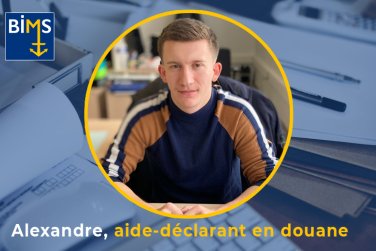 Portrait collaborateur : Alexandre, aide déclarant en douane